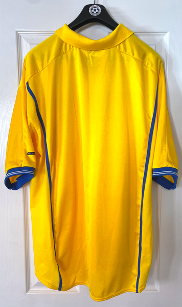 LEEDS UNITED 2000/01 AWAY FOOTBALL SHIRT (XXL)