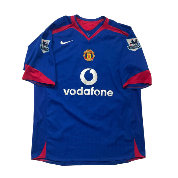MANCHESTER UNITED 2005/06 AWAY FOOTBALL SHIRT ‘RONALDO #7’ (L)