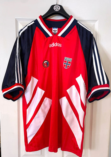 NORWAY 1994/96 HOME FOOTBALL SHIRT (XL)