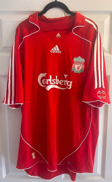 LIVERPOOL 2006/08 HOME FOOTBALL SHIRT ‘TORRES #9’ (XXL)