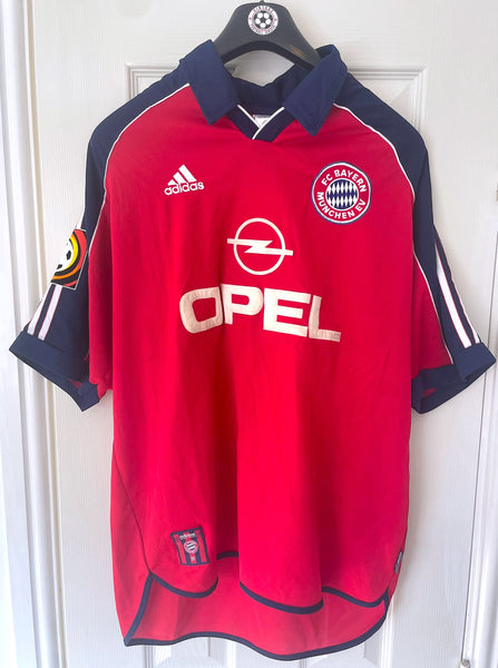 BAYERN MUNICH 1999/01 HOME FOOTBALL SHIRT ‘MATTHAUS #10’ (XL)