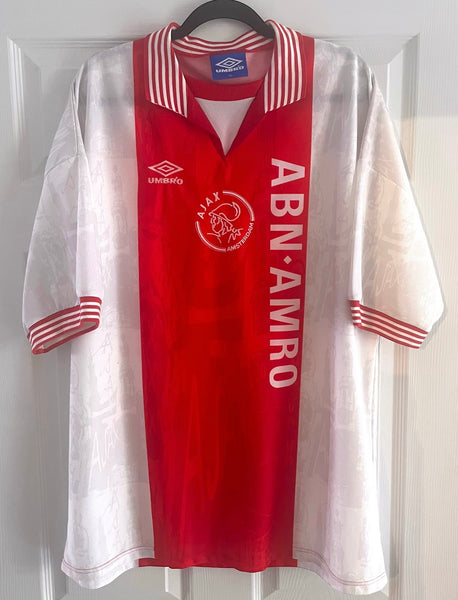 AJAX 1996/97 HOME FOOTBALL SHIRT (XL)