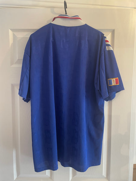 FRANCE 1996/98 HOME FOOTBALL SHIRT (XXL)