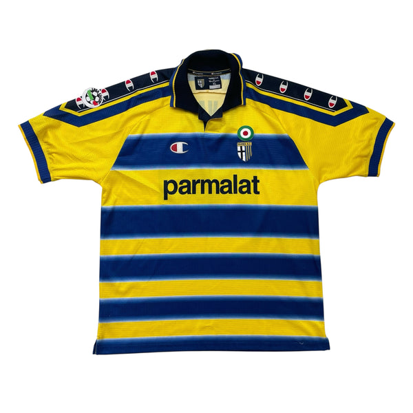 PARMA 1999/00 HOME FOOTBALL SHIRT ‘DI VAIO #20’ (XL)