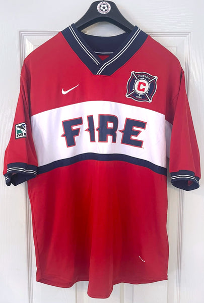 CHICAGO FIRE 2000/02 HOME FOOTBALL SHIRT (L)