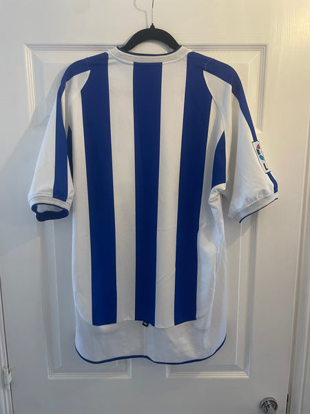 MALAGA 2001/03 HOME FOOTBALL SHIRT (L)