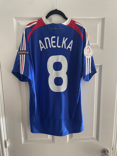 FRANCE 2008/09 HOME FOOTBALL SHIRT ‘ANELKA #8’ (L)