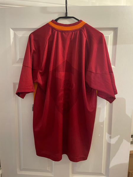 ROMA 1997/98 HOME FOOTBALL SHIRT (L)