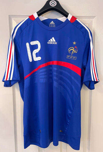 FRANCE 2008/09 HOME FOOTBALL SHIRT ‘Henry #12’ (M)