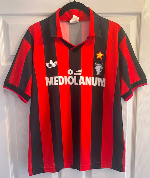 AC MILAN 1990/92 HOME FOOTBALL SHIRT (S)