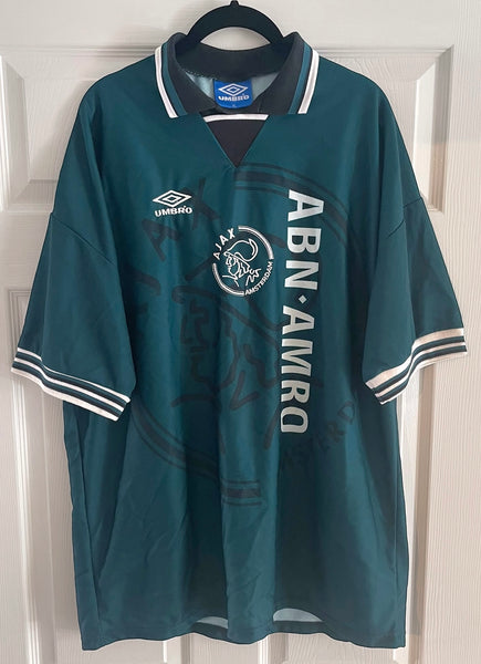 AJAX 1995/96 AWAY FOOTBALL SHIRT (XL)