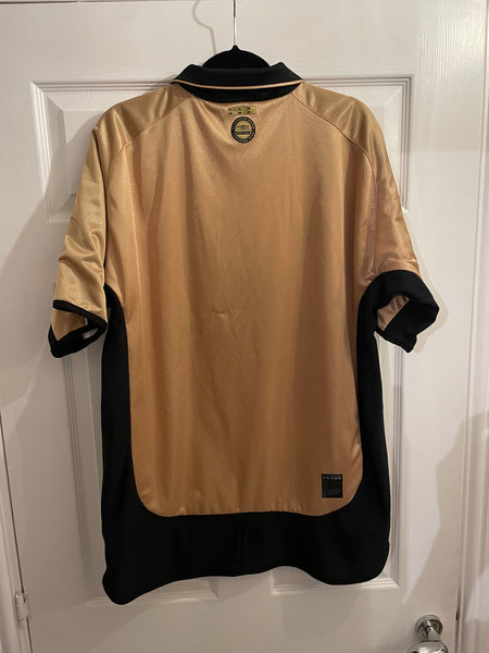 MANCHESTER UNITED 2001/02 CENTENARY AWAY REVERSIBLE FOOTBALL SHIRT (XL)