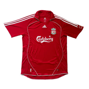 LIVERPOOL 2006/08 HOME FOOTBALL SHIRT (L)