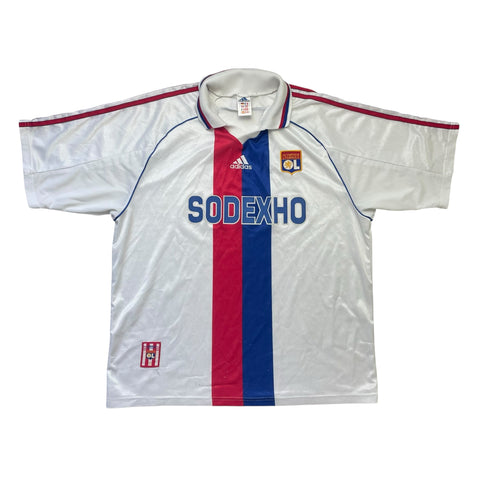 LYON 1998/99 HOME FOOTBALL SHIRT (XL)