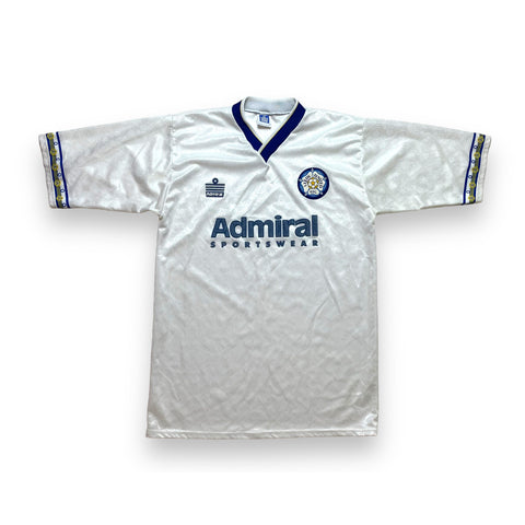 LEEDS UNITED 1992/93 HOME FOOTBALL SHIRT (M)