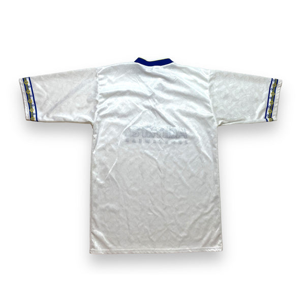 LEEDS UNITED 1992/93 HOME FOOTBALL SHIRT (M)