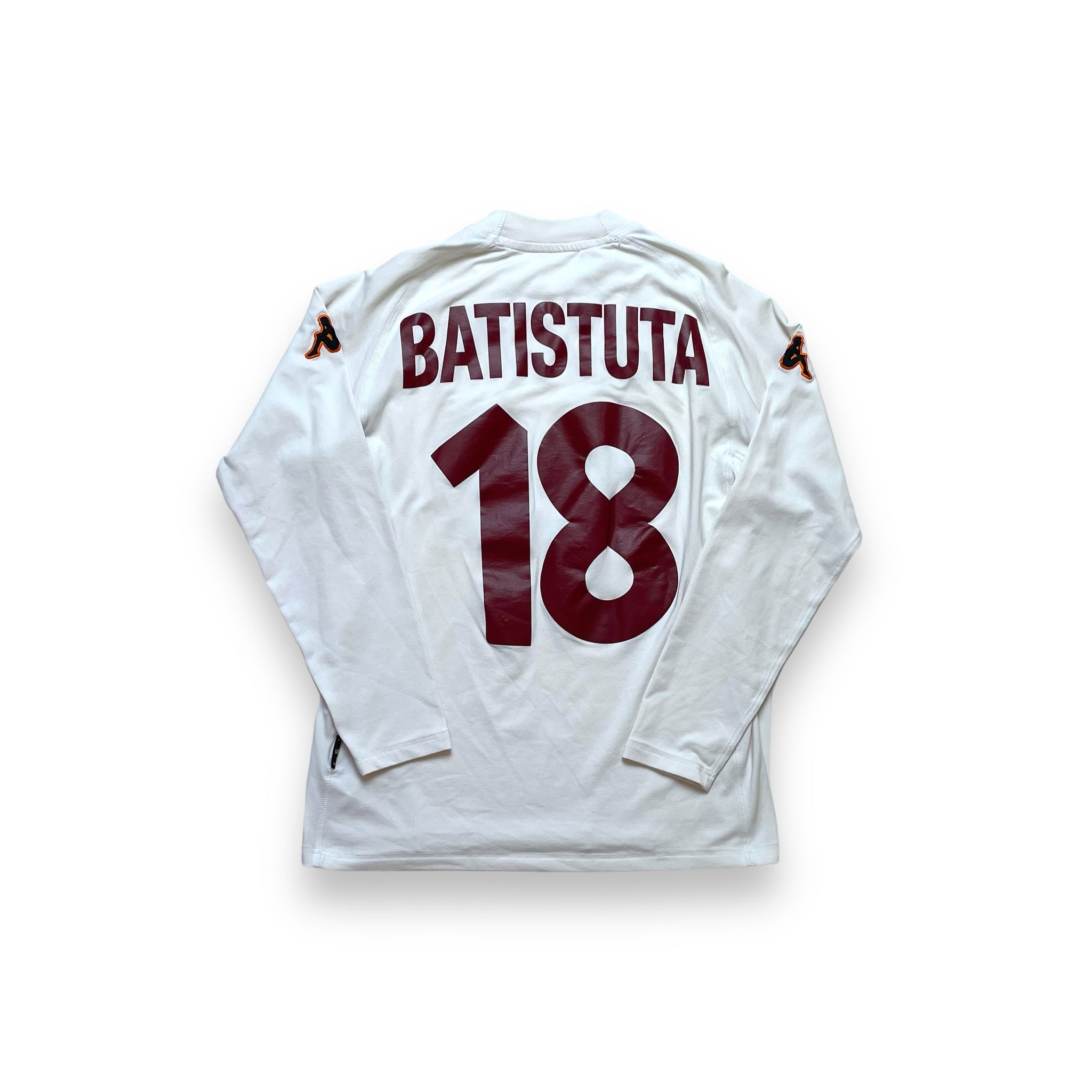 Maglia Home AS Roma Kappa Batistuta 18 2000/2001 Maglia Home AS Roma Kappa Batistuta 18 2000/2001