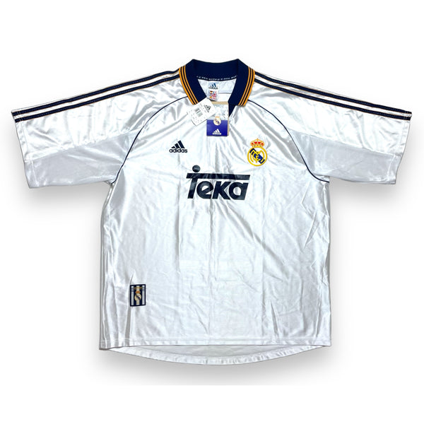 REAL MADRID 1998/00 HOME FOOTBALL SHIRT *BNWT* (XL)