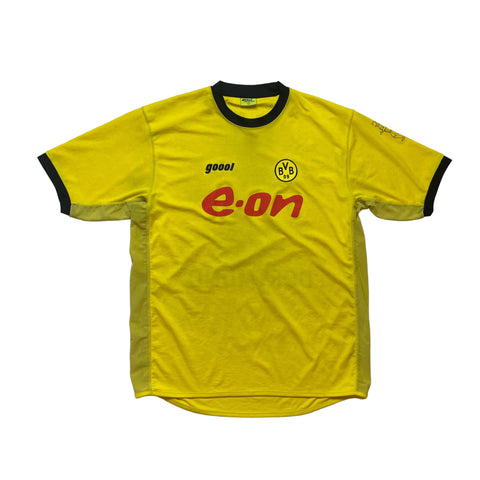 BORUSSIA DORTMUND 2003/04 HOME FOOTBALL SHIRT (L)