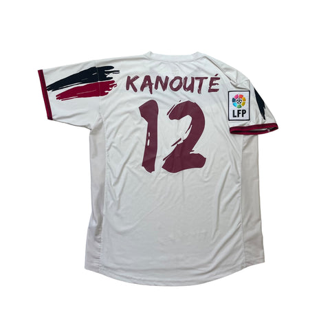 SEVILLA 2006/07 HOME FOOTBALL SHIRT ‘KANOUTE #12’ (L)