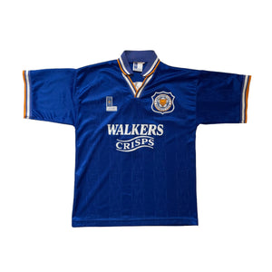 LEICESTER CITY 1994/96 HOME FOOTBALL SHIRT (S)