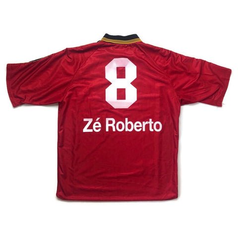 BAYER 04 LEVERKUSEN 1998/00 HOME FOOTBALL SHIRT ‘ZE ROBERTO #8’ (L)
