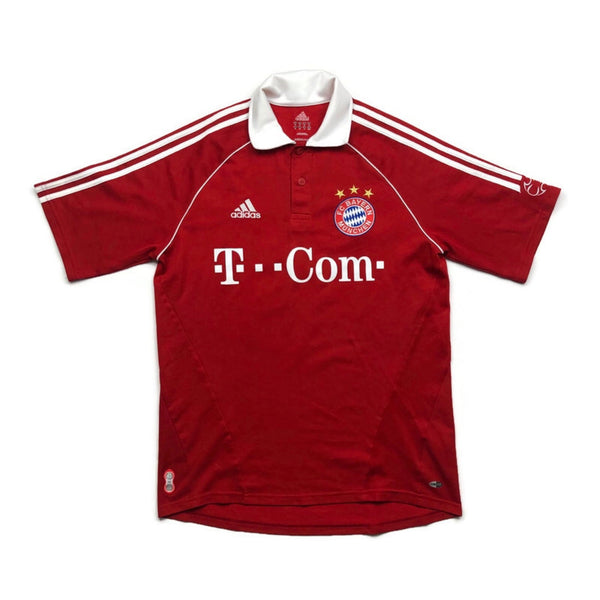BAYERN MUNICH 2006/07 HOME FOOTBALL SHIRT ‘PODOLSKI #11’ (M)
