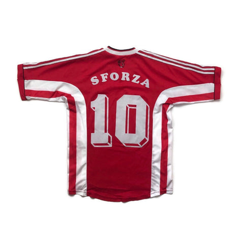 KAISERSLAUTERN 1998/99 HOME FOOTBALL SHIRT ‘SFORZA #10’ (S)