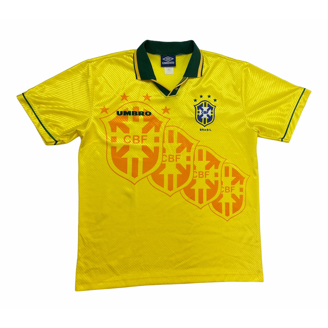 BRAZIL 1994/97 HOME FOOTBALL SHIRT (XL)