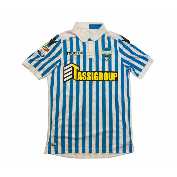 SPAL 2017/18 HOME FOOTBALL SHIRT 'GRASSI #88' (M)