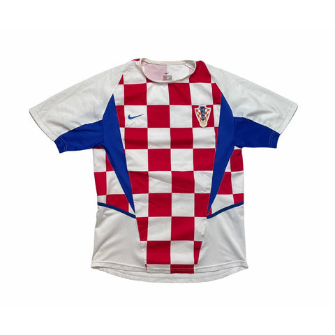 CROATIA 2002/04 HOME FOOTBALL SHIRT (S)