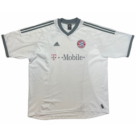 BAYERN MUNICH 2002/03 AWAY FOOTBALL SHIRT (XXL)