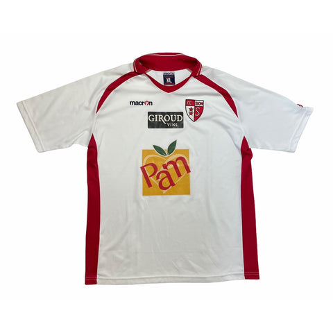 FC SION 2007/08 HOME FOOTBALL SHIRT (XL)