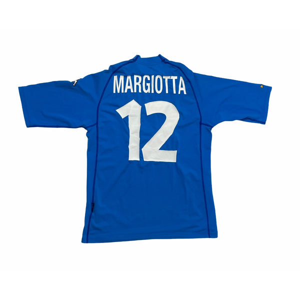 ITALY 2000/02 HOME FOOTBALL SHIRT 'MARGIOTTA #12' (L)