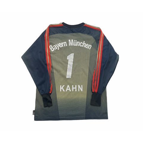 BAYERN MUNICH 2003/04 GOALKEEPER FOOTBALL SHIRT ‘KAHN #1’(S)