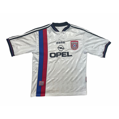 BAYERN MUNICH 1995/96 AWAY FOOTBALL SHIRT (S)