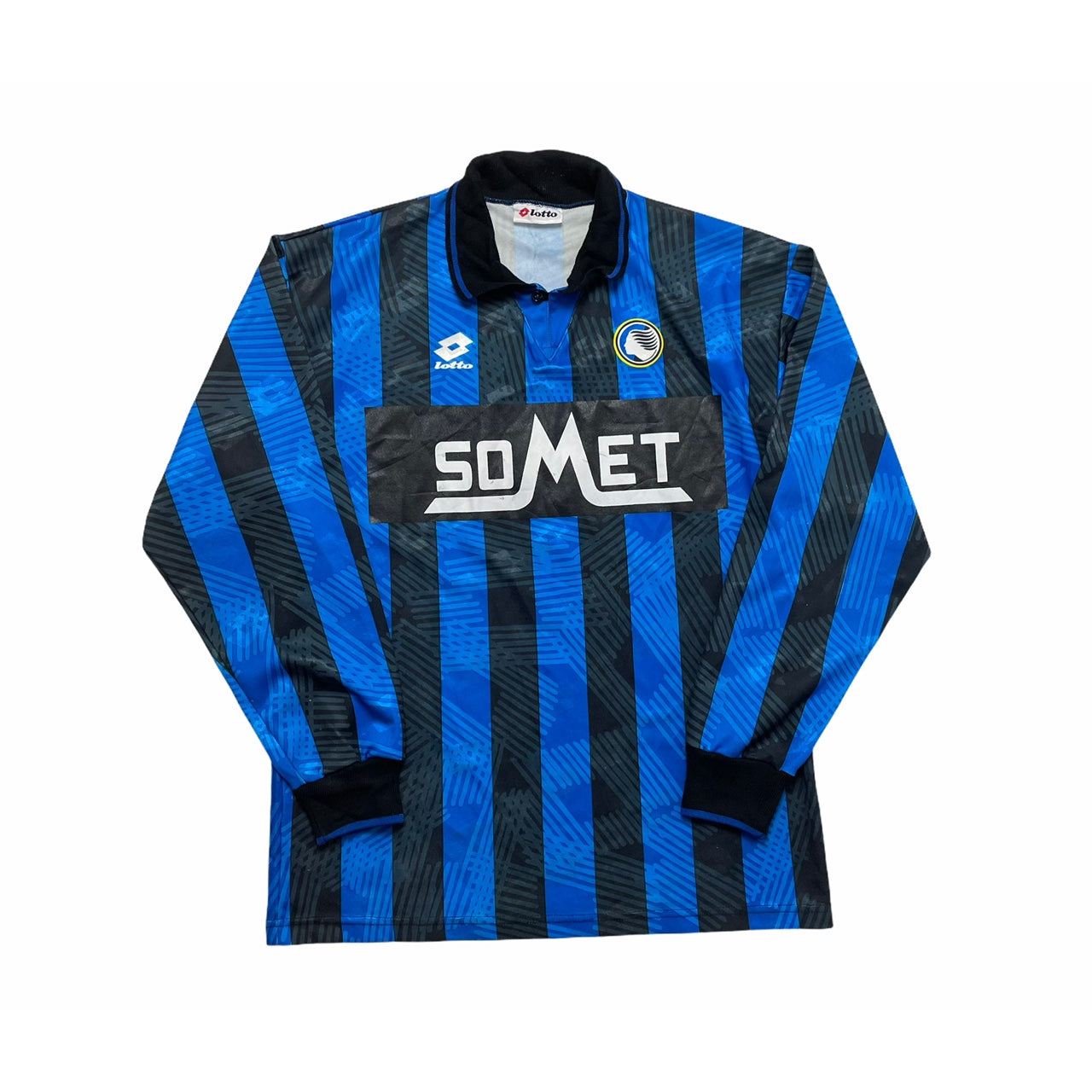 ATALANTA 1993/94 HOME LONG SLEEVE MATCH-WORN FOOTBALL SHIRT '#19' (XL)