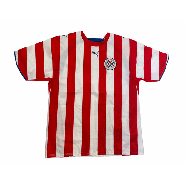 PARAGUAY 2006/07 HOME FOOTBALL SHIRT (L)