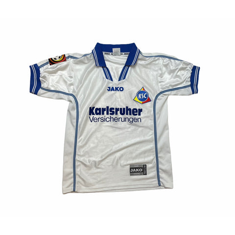 KARLSRUHER (KSC) 2000/02 AWAY FOOTBALL SHIRT '#11' (S)