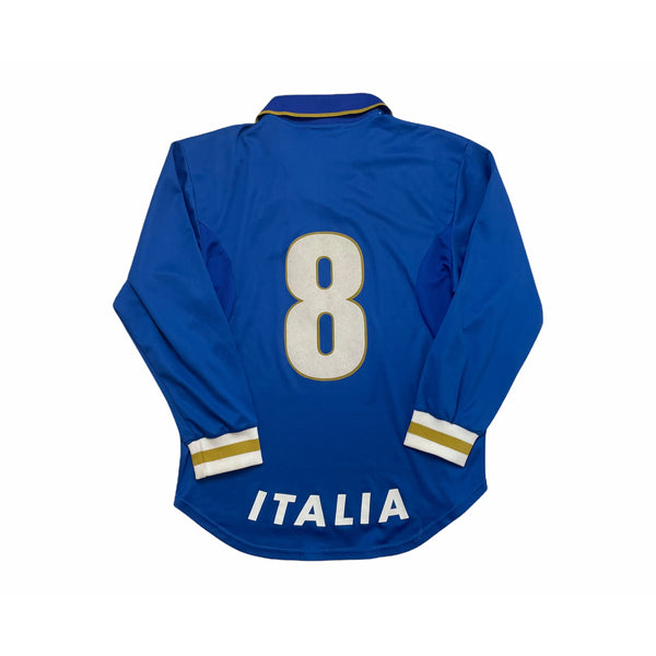 ITALY 1996/97 ‘PLAYER-ISSUE’ HOME LONG SLEEVE FOOTBALL SHIRT ‘#8’ (L)