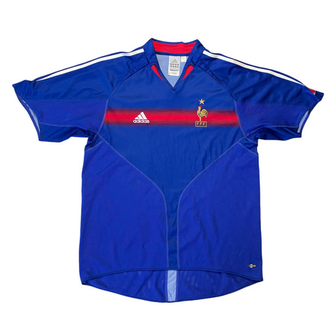 FRANCE 2004/06 HOME FOOTBALL SHIRT (L)