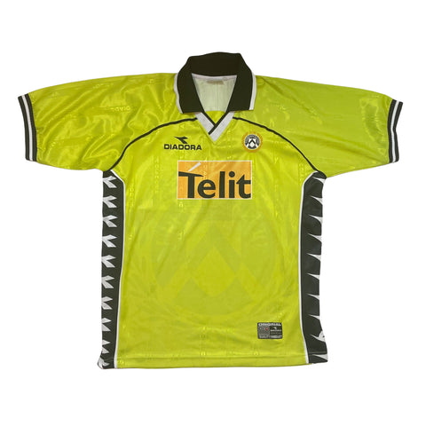 UDINESE 1999/00 AWAY FOOTBALL SHIRT (L)