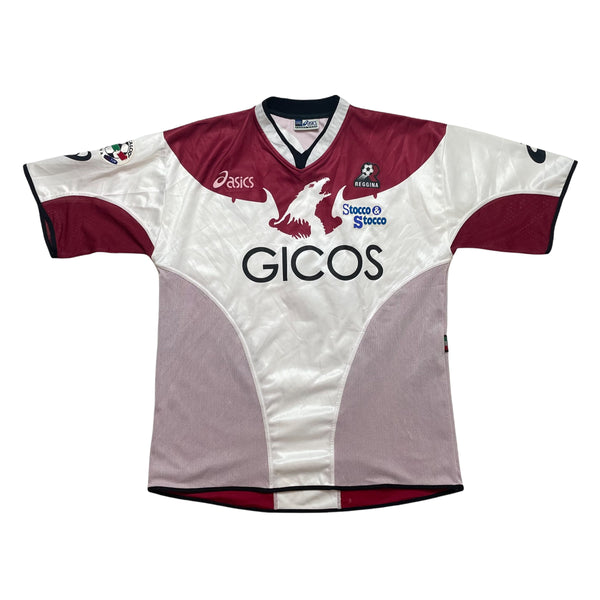 REGGINA 2004/05 AWAY FOOTBALL SHIRT ‘PICCOLO #4’ (XL)