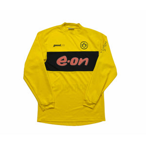 BORUSSIA DORTMUND 2002/03 HOME LONG SLEEVE FOOTBALL SHIRT (S)