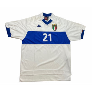 ITALY 1998/00 AWAY FOOTBALL SHIRT ‘#21’ (L)