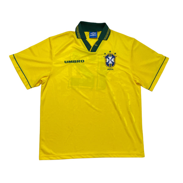 BRAZIL 1993/94 HOME FOOTBALL SHIRT ‘#12’ (XL)