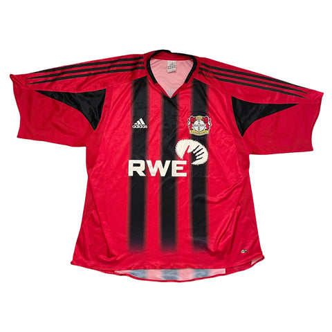 BAYER LEVERKUSEN 2005/06 HOME FOOTBALL SHIRT (XXL)