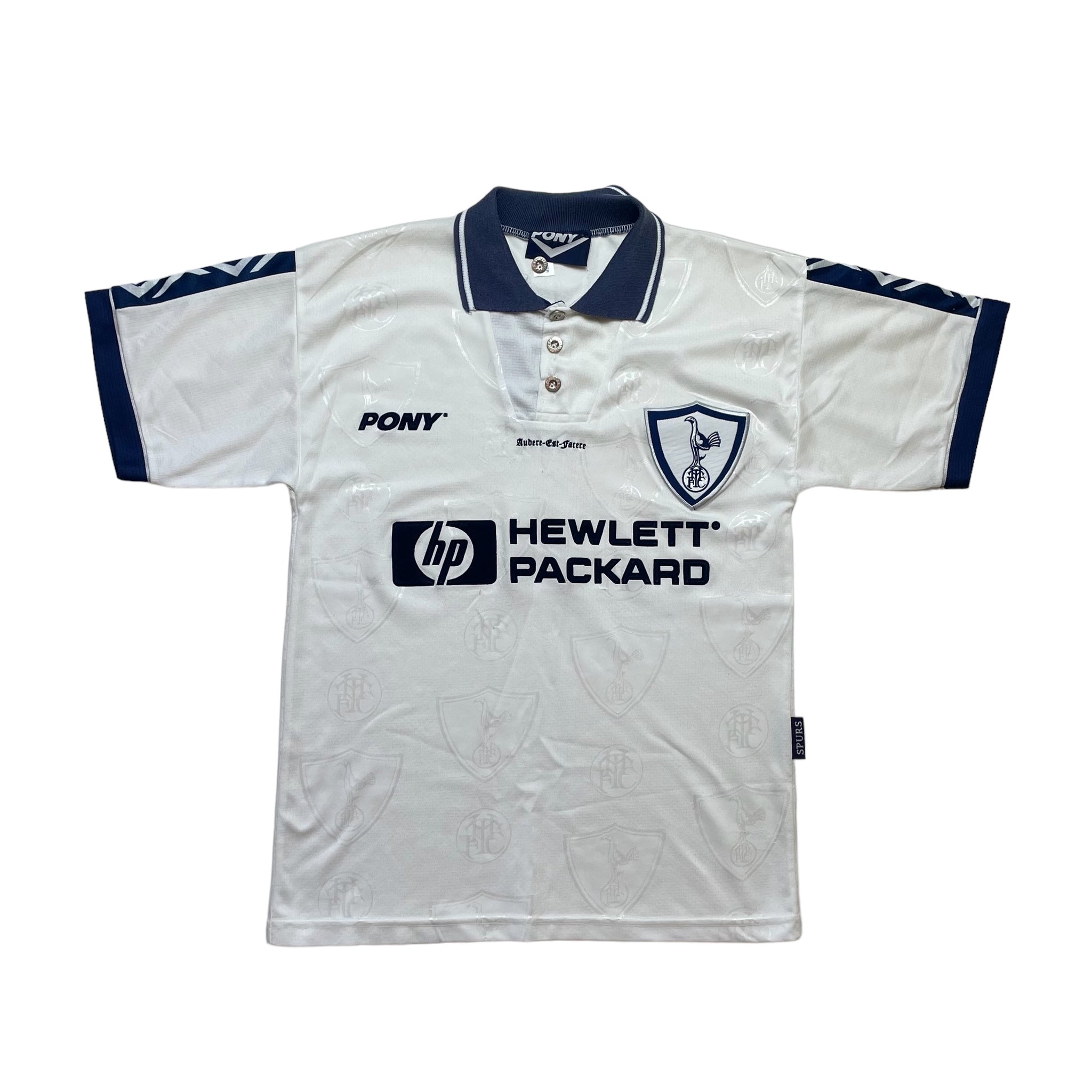 TOTTENHAM HOTSPUR 1995/97 HOME FOOTBALL SHIRT (S)