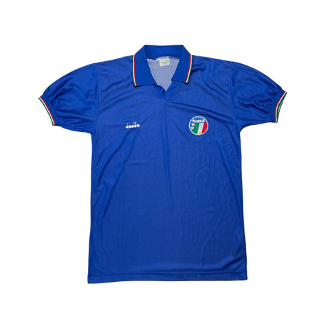 ITALY 1986/90 HOME FOOTBALL SHIRT (M)