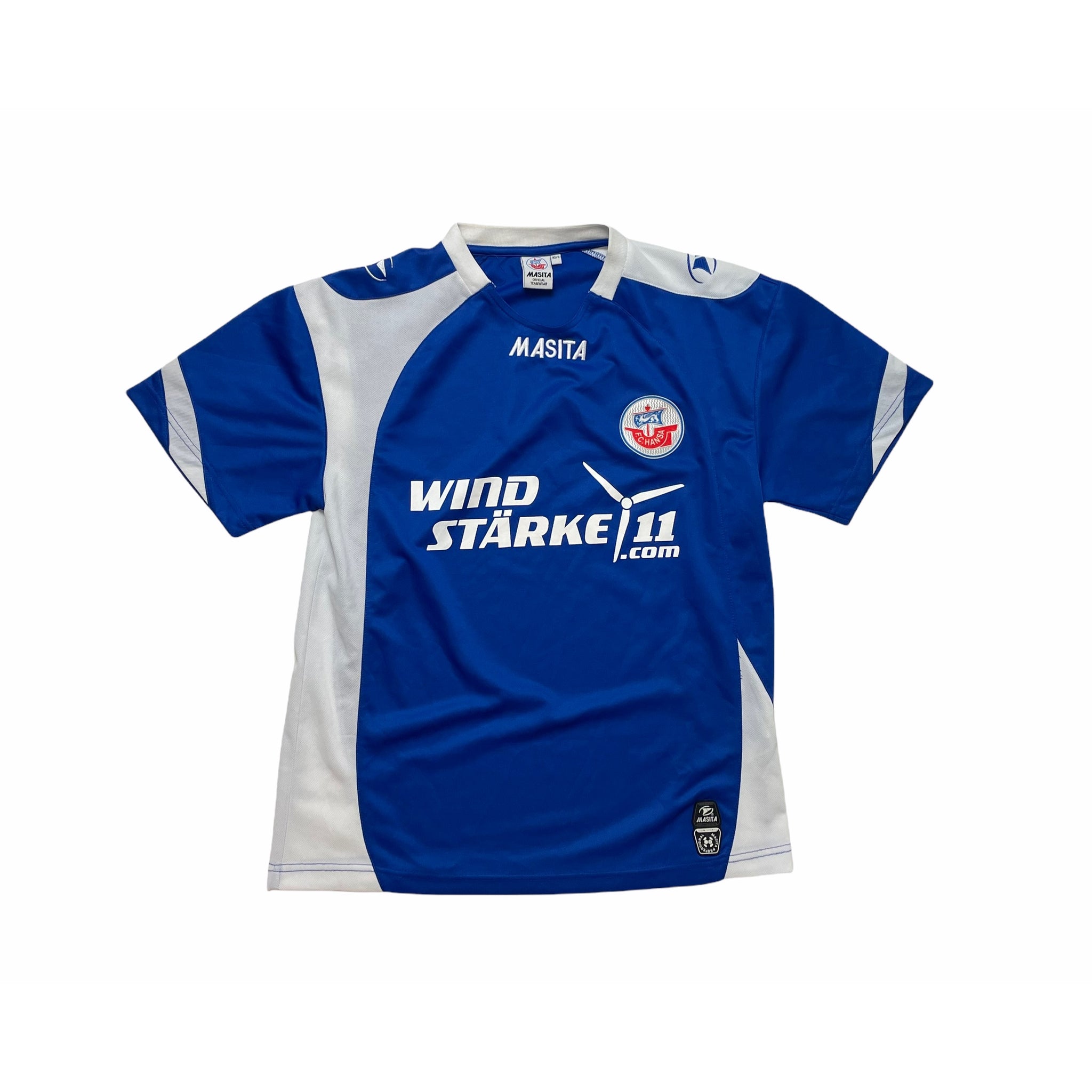HANSA ROSTOCK 2009/10 HOME FOOTBALL SHIRT (S)